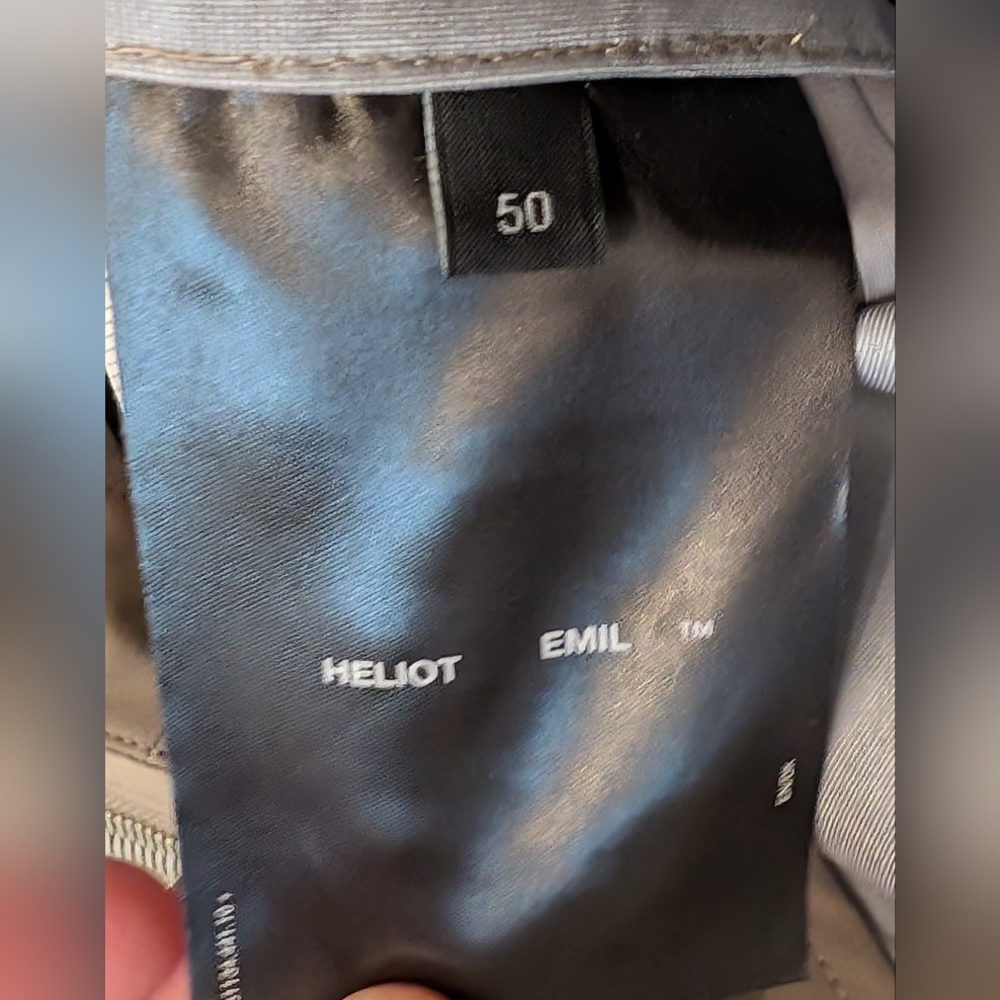 Heliot Emil Anophyte Technical Vest Washed Out Khaki Men's Size EU 50 (US M) - Picture 4 of 8